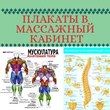 Плакаты в массажный кабинет